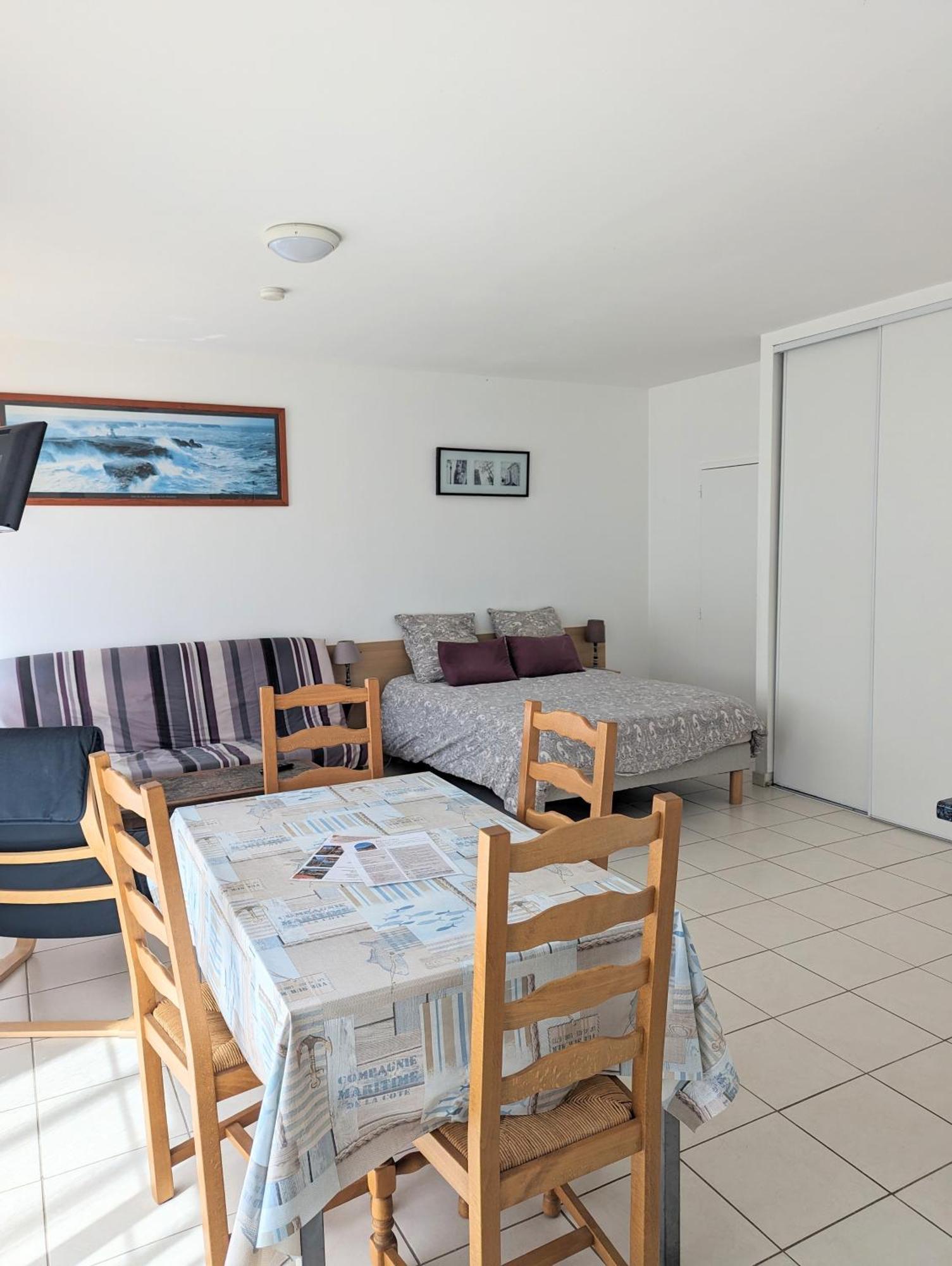 Appart' Avec Grande Terrasse Vue Mer -50M Plage Et Du Sentier De Randonnee Planguenoual Kültér fotó